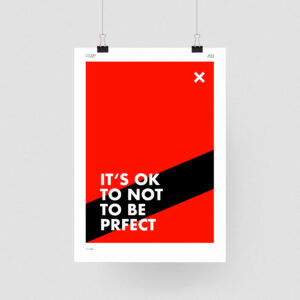 It's ok to not to be perfect