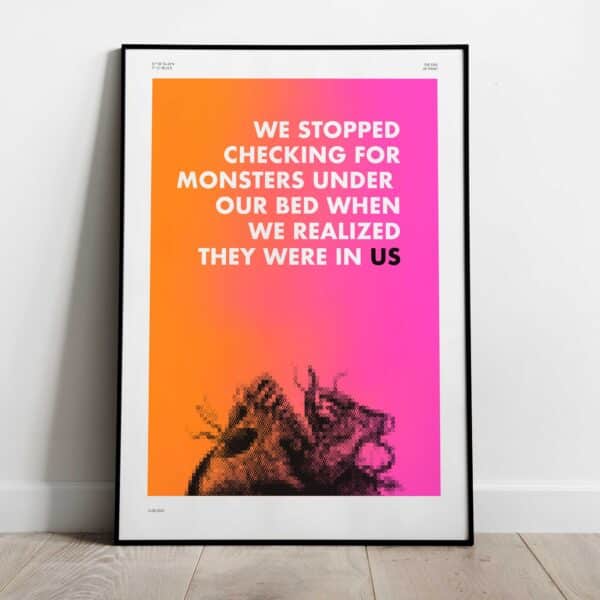 Design-Poster Monsters – Bild 2