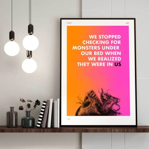 Design-Poster Monsters – Bild 3