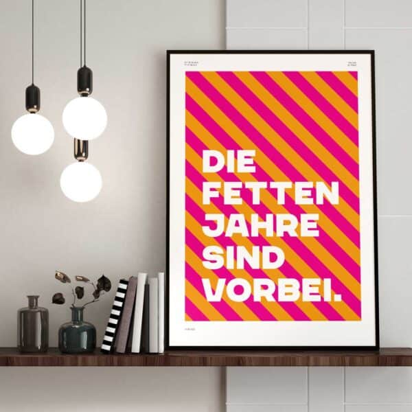 Design-Poster Die fetten Jahre – Bild 3